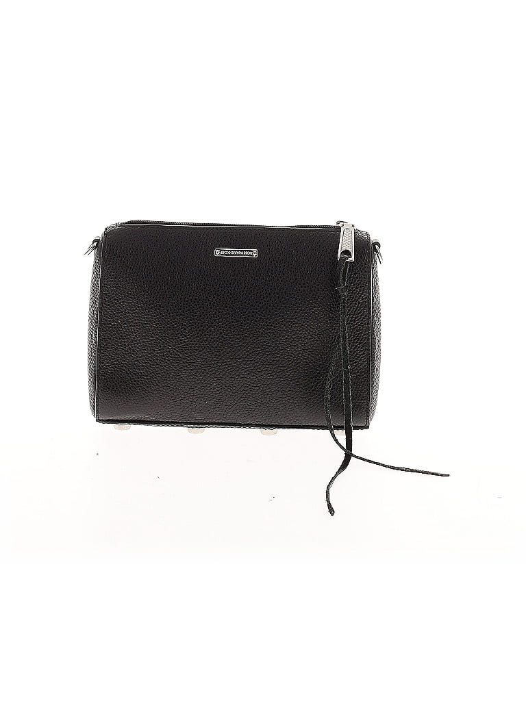 Rebecca Minkoff 100% Leather Black Leather Crossbody Bag One size - photo 1