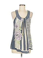 Arden B. Sleeveless Silk Top