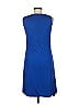 Akris Punto 100% Viscose Solid Blue Cocktail Dress Size 8 - photo 2