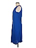Akris Punto 100% Viscose Solid Blue Cocktail Dress Size 8 - photo 5