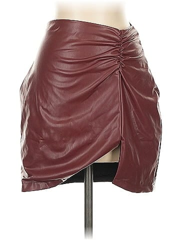 Unbranded Faux Leather Skirt (view 1)