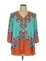 Rose + Olive 3/4 Sleeve Blouse