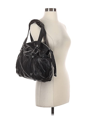 B Makowsky Leather Satchel (view 2)