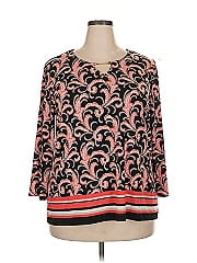 Liz Claiborne Career 3/4 Sleeve Blouse