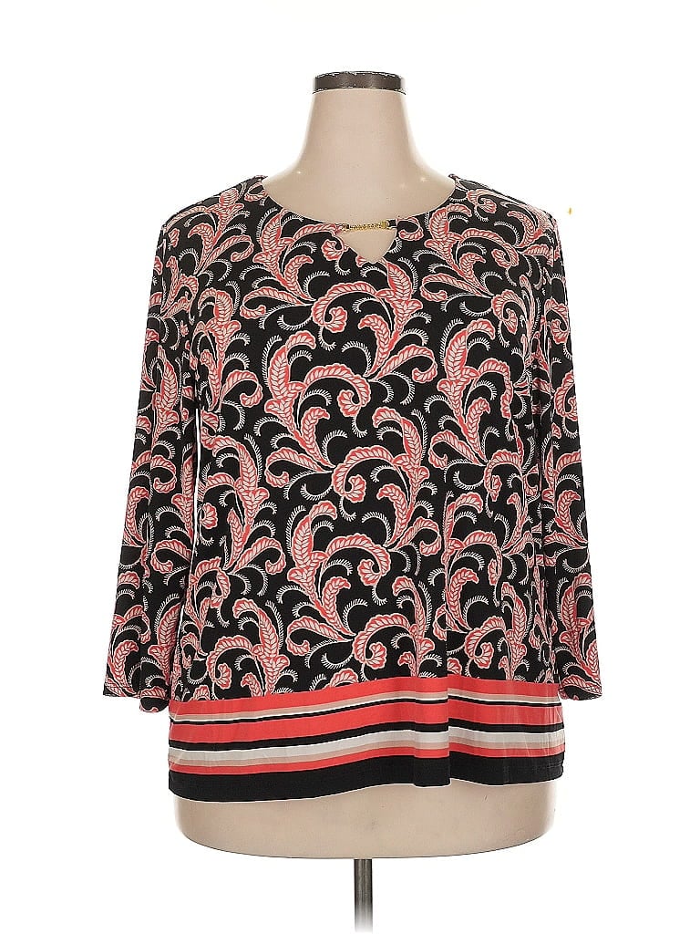 Liz Claiborne Career Pink 3/4 Sleeve Blouse Size XXL - photo 1