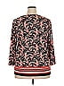 Liz Claiborne Career Pink 3/4 Sleeve Blouse Size XXL - photo 2