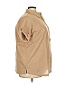 Roaman's Solid Tan Short Sleeve Blouse Size 22 - photo 4