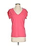 Out From Under 100% Pima Cotton Pink Short Sleeve T-Shirt Size S - photo 1