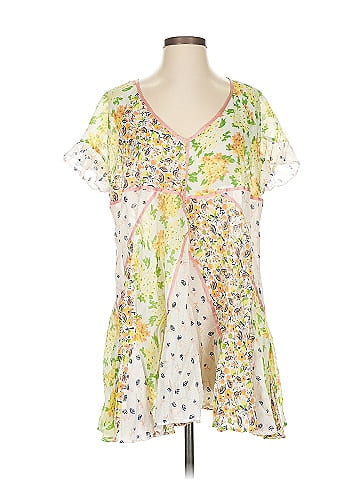 Free People Short Sleeve Blouse (view 1)