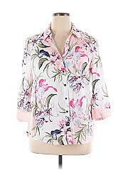 Jm Collection 3/4 Sleeve Blouse
