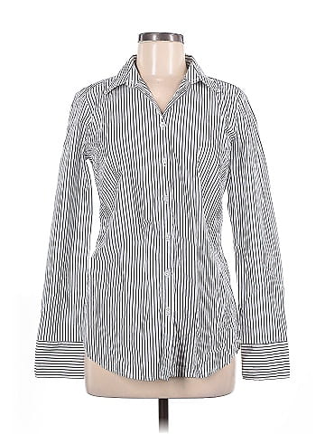 Ann Taylor Long Sleeve Button-Down Shirt (view 1)