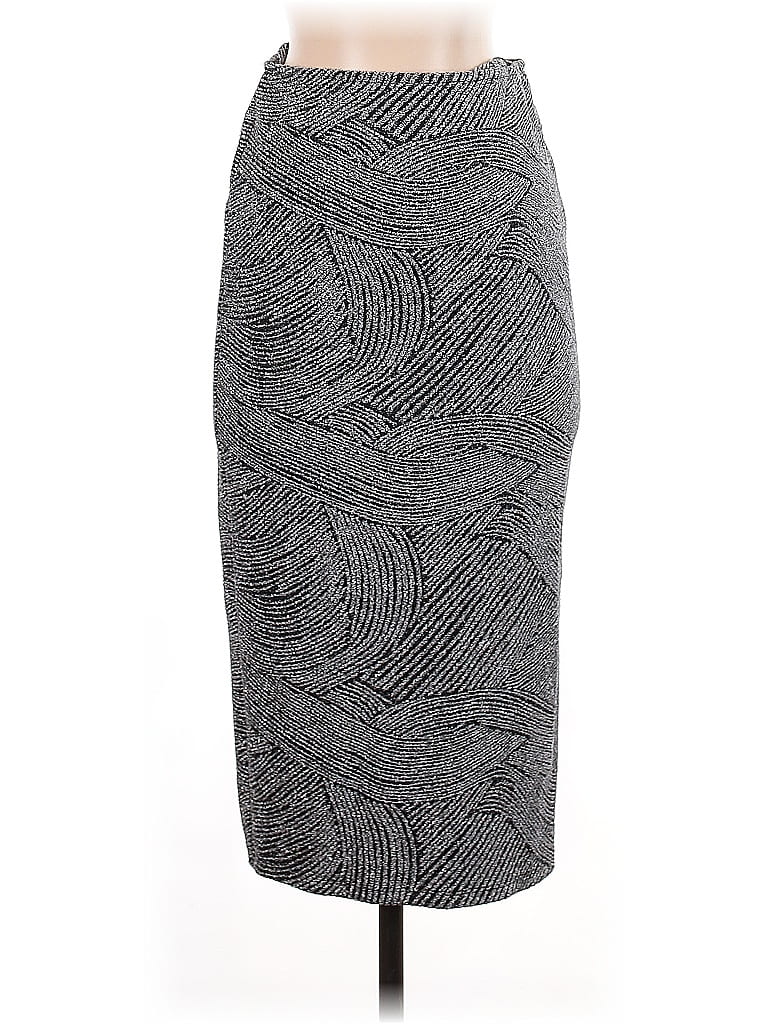 Pre-owned Madden Nyc Formal Skirt In Gray