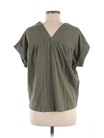 Banana Republic Factory Store Short Sleeve Blouse (view 2)