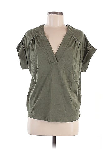 Banana Republic Factory Store Short Sleeve Blouse (view 1)