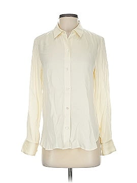 Equipment Long Sleeve Silk Top