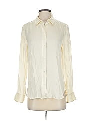 Equipment Long Sleeve Silk Top