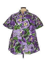 Roaman's Short Sleeve Blouse