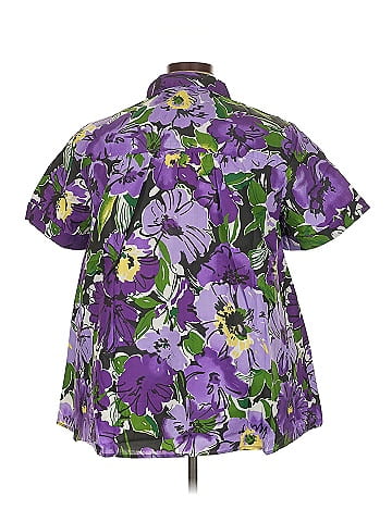 Roaman's Short Sleeve Blouse (view 2)