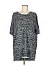 Rag & Bone/JEAN Tweed Gray Blue Short Sleeve T-Shirt Size M - photo 1