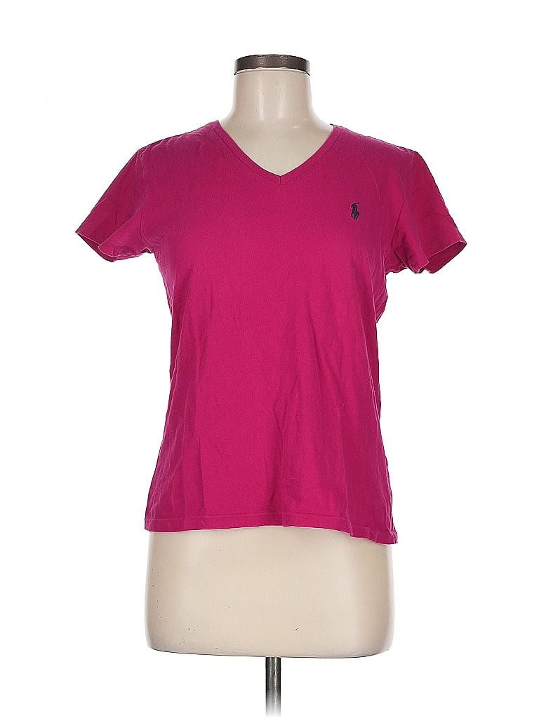 Ralph Lauren Sport 100% Cotton Pink Short Sleeve T-Shirt Size M - photo 1