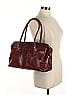 Marino Orlandi 100% Leather Burgundy Brown Leather Shoulder Bag One size - photo 2
