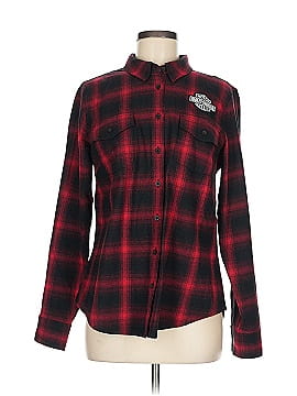 Harley Davidson Long Sleeve Button Down Shirt