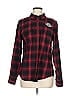 Harley Davidson 100% Cotton Plaid Red Long Sleeve Button-Down Shirt Size M - photo 1