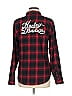 Harley Davidson 100% Cotton Plaid Red Long Sleeve Button-Down Shirt Size M - photo 2