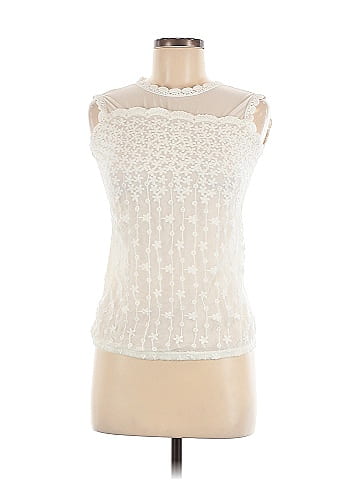 Fancy Qube Sleeveless Blouse (view 1)