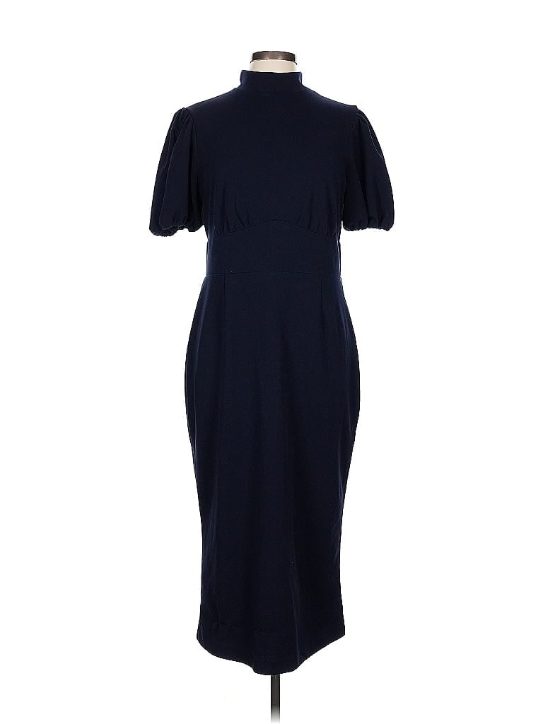 Alexia Admor Blue Casual Dress Size L - photo 1