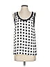 St. John Ivory Teal Sleeveless Blouse Size P (petite) - photo 1