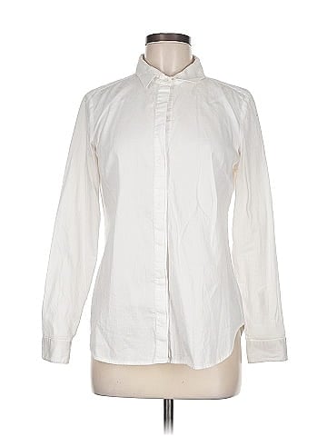 Ann Taylor Long Sleeve Button-Down Shirt (view 1)
