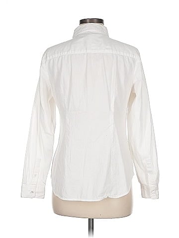 Ann Taylor Long Sleeve Button-Down Shirt (view 2)