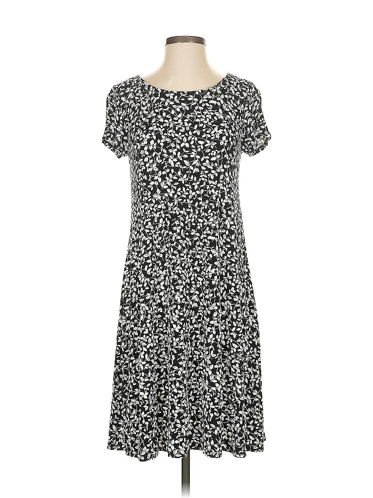 Chaus Print Gray Casual Dress Size S - photo 1