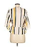 Ava & Aiden 100% Polyester Ivory 3/4 Sleeve Blouse Size M - photo 2