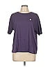 Victoria's Secret 100% Cotton Purple Short Sleeve T-Shirt Size L - photo 1