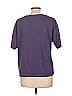 Victoria's Secret 100% Cotton Purple Short Sleeve T-Shirt Size L - photo 2