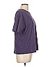 Victoria's Secret 100% Cotton Purple Short Sleeve T-Shirt Size L - photo 4