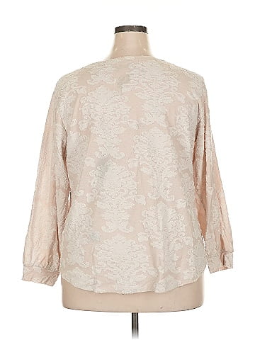 Ann Taylor LOFT 3/4 Sleeve Blouse (view 2)