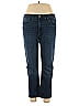 FRAME Denim Chevron-herringbone Blue Jeans Size 32 waist - photo 1