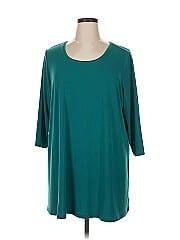 Susan Graver 3/4 Sleeve Top