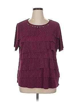Alfred Dunner Short Sleeve Blouse