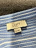 Ann Taylor LOFT Outlet Stripes Blue Casual Dress Size M - photo 7
