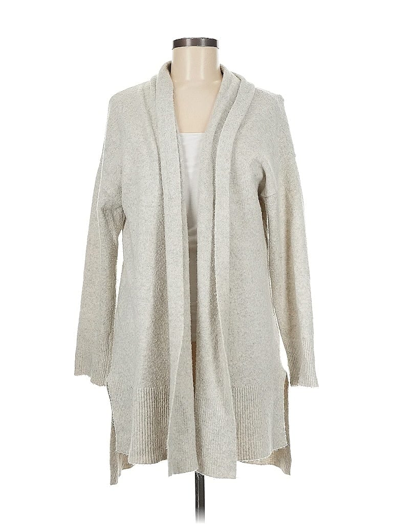 Pre-owned Tahari Cardigan Sweater In Gray