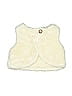 Just One You Made by Carter's 100% Polyester Ivory Faux Fur Vest 6-9 MO / 9 MO - photo 1