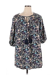Natural Life 3/4 Sleeve Blouse