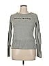 DKNY Jeans 100% Cotton Gray Pullover Sweater Size XL - photo 1