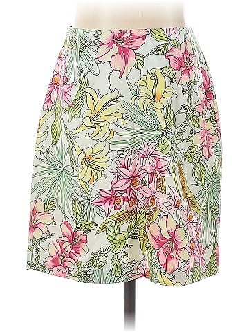 Boston Proper Silk Skirt (view 2)