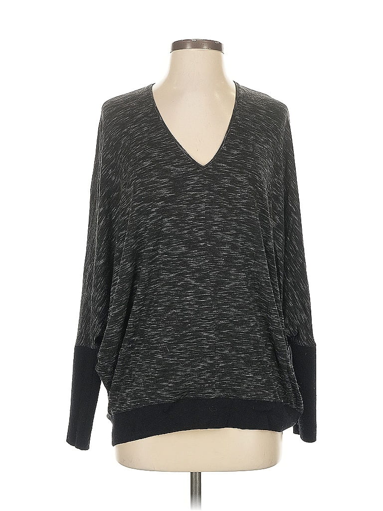 Pre-owned Club Monaco Pullover Sweater In Gray