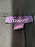 Roaman's Solid Black Formal Skirt Size 30 - photo 3
